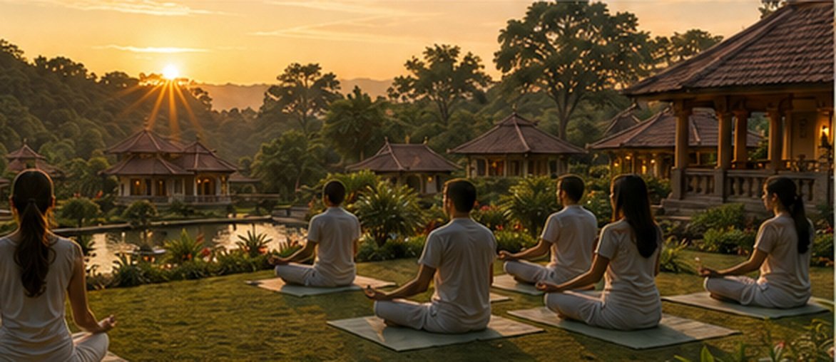 प्रकृति के बीच पंचतत्व आश्रम का 5-दिवसीय शिविर