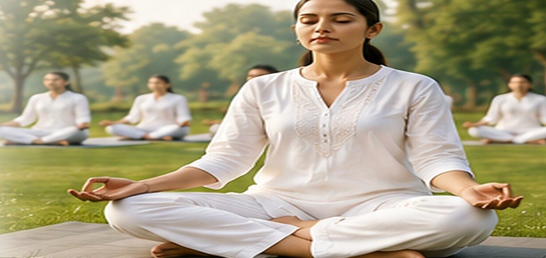 Meditation at Panch Tatva Aashram